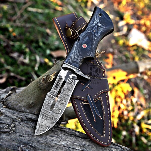 Hand forged Black Diamond Forge Chef Knife Set - Image 2