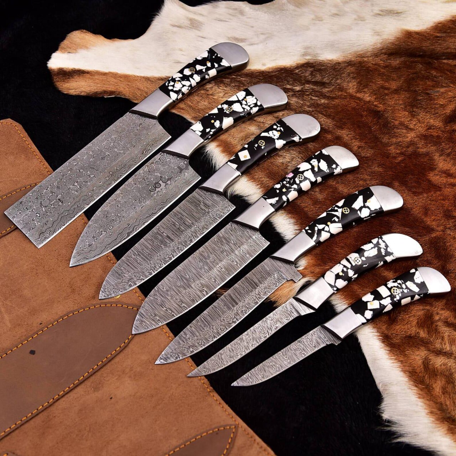 kitchen knives set and chef knives set